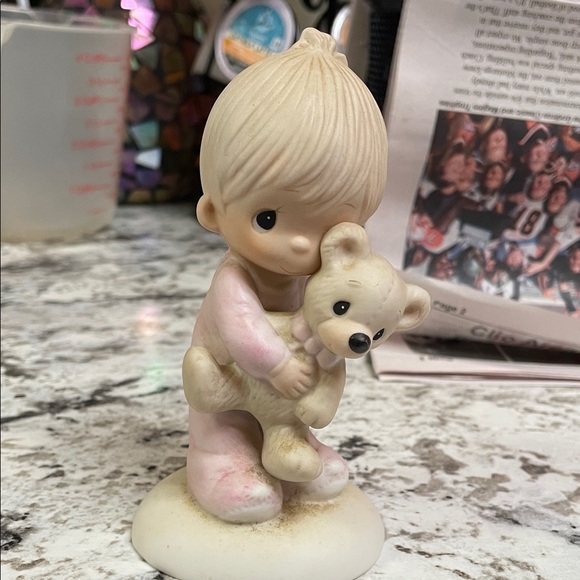 Vintage 1977 Precious Moments Jonathan and David. “Jesus Loves Me” - Picture 1 of 5